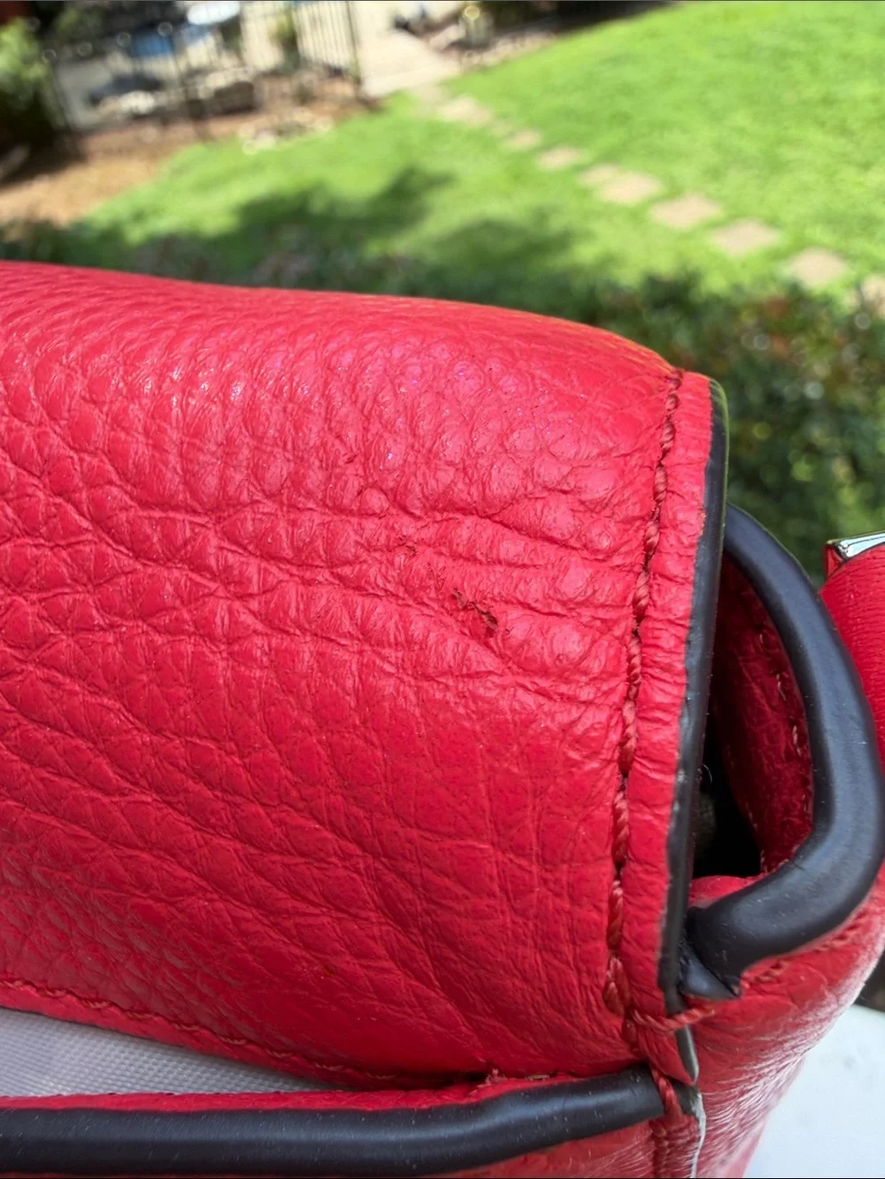 kate spade Red Leather Crossbody Bag